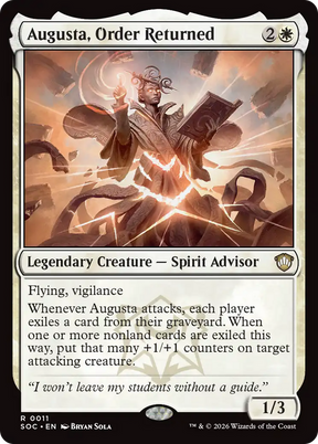 Magic: The Gathering - Augusta, Order Returned - Secrets of Strixhaven Commander