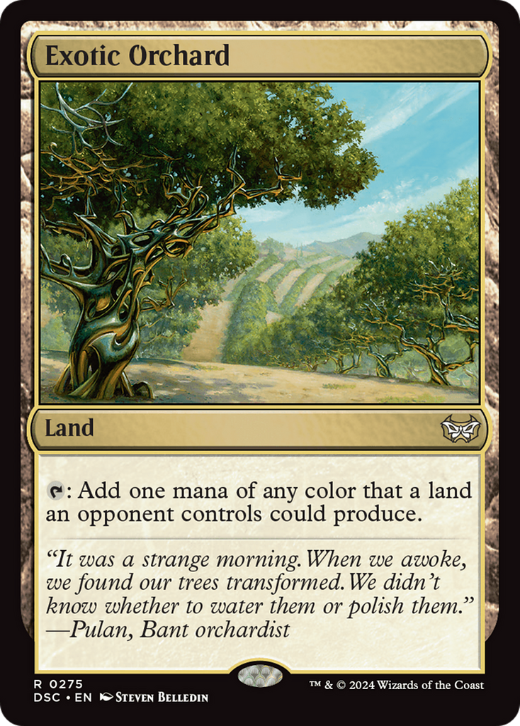 Magic: The Gathering - Exotic Orchard - Duskmourn: House of Horror Commander