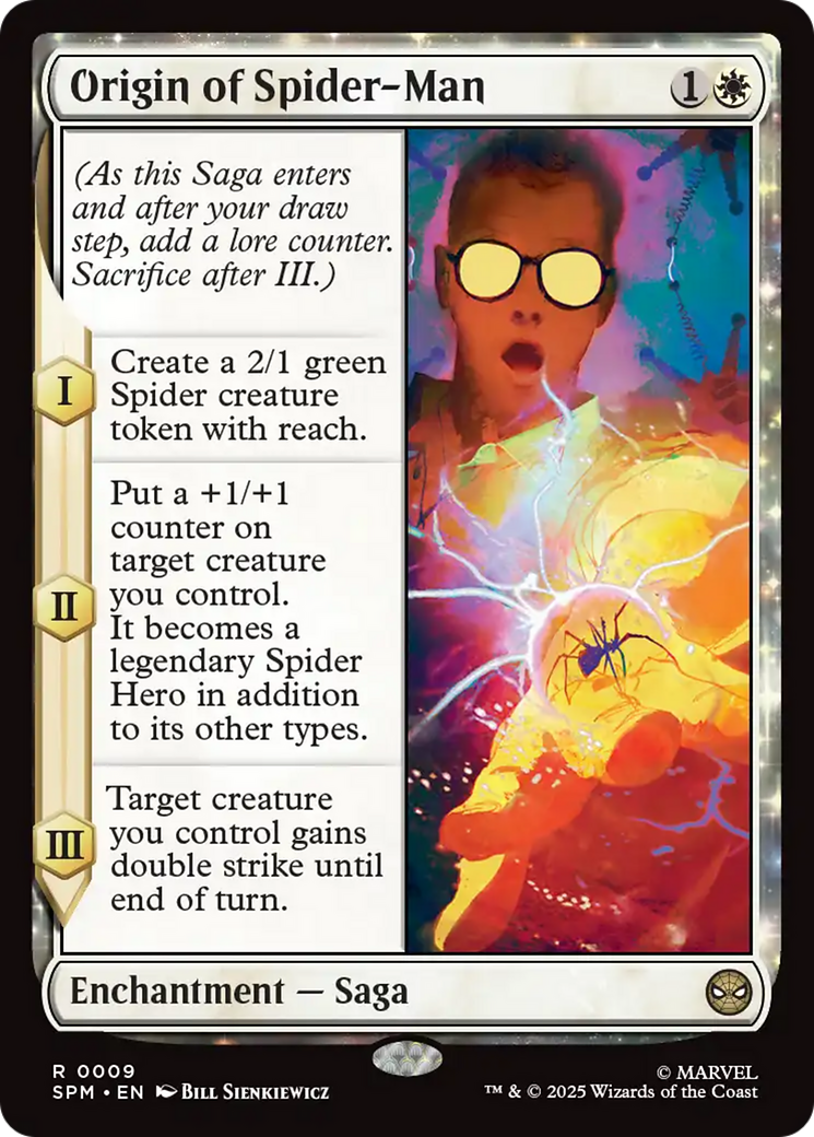 Magic: The Gathering - Origin of Spider-Man Foil - Marvel's Spider-Man