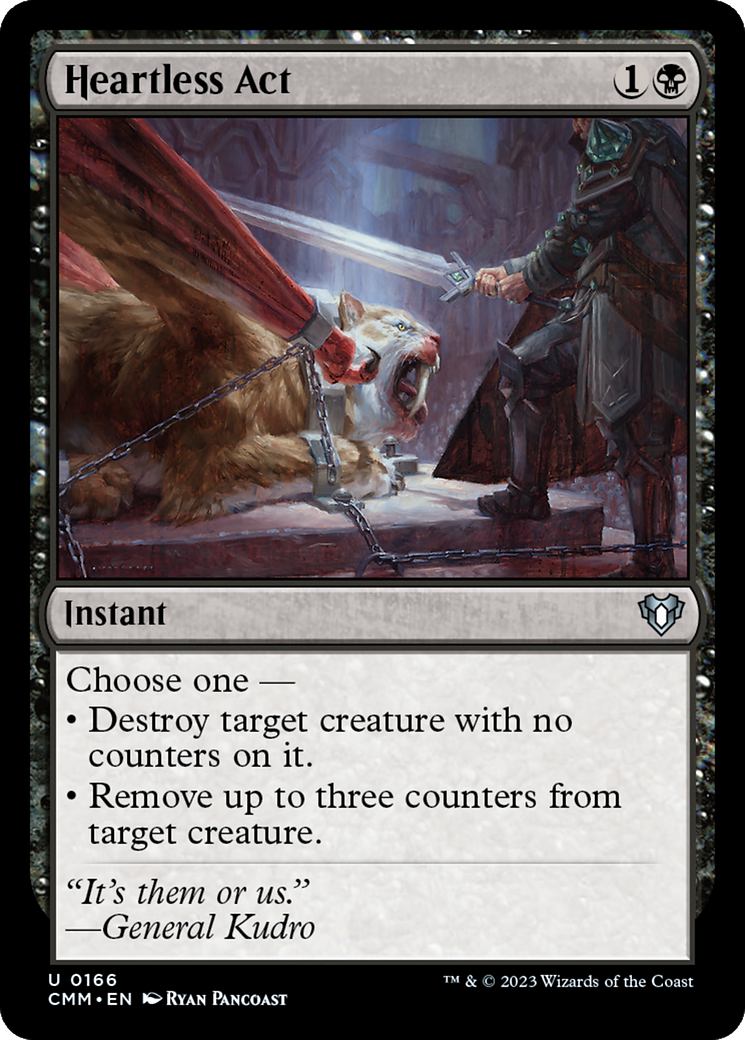Magic: The Gathering - Heartless Act - Commander Masters