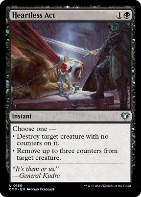 Magic: The Gathering - Heartless Act - Commander Masters