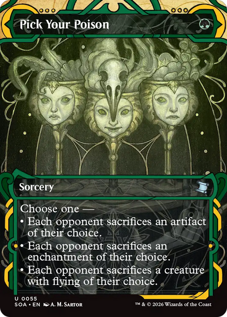 Magic: The Gathering - Pick Your Poison - Secrets of Strixhaven Mystical Archive