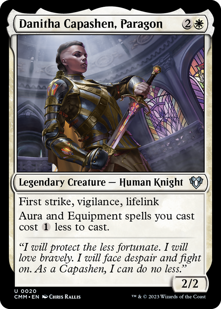 Magic: The Gathering - Danitha Capashen, Paragon - Commander Masters