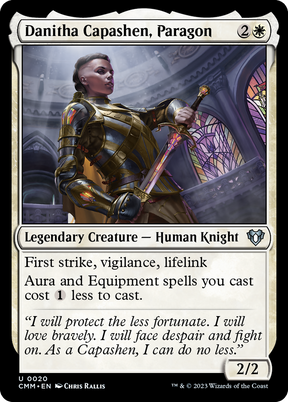 Magic: The Gathering - Danitha Capashen, Paragon - Commander Masters
