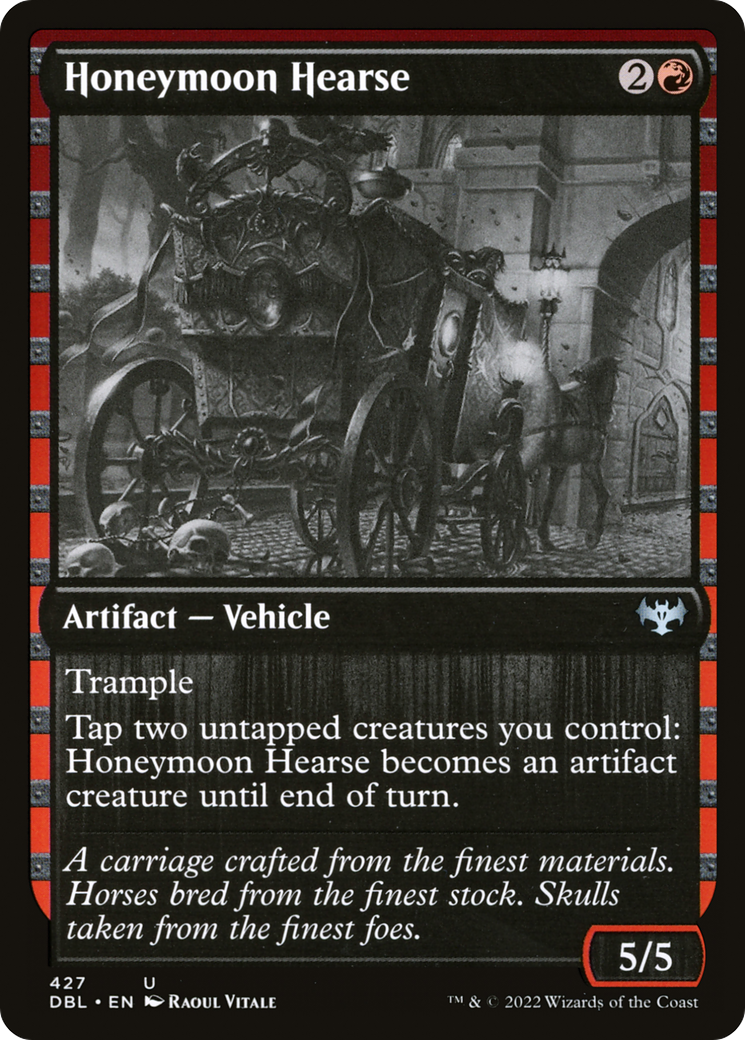 Magic: The Gathering - Honeymoon Hearse Foil - Innistrad: Double Feature