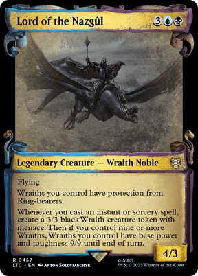 Magic: The Gathering - Lord of the Nazgûl Foil - Tales of Middle-earth Commander