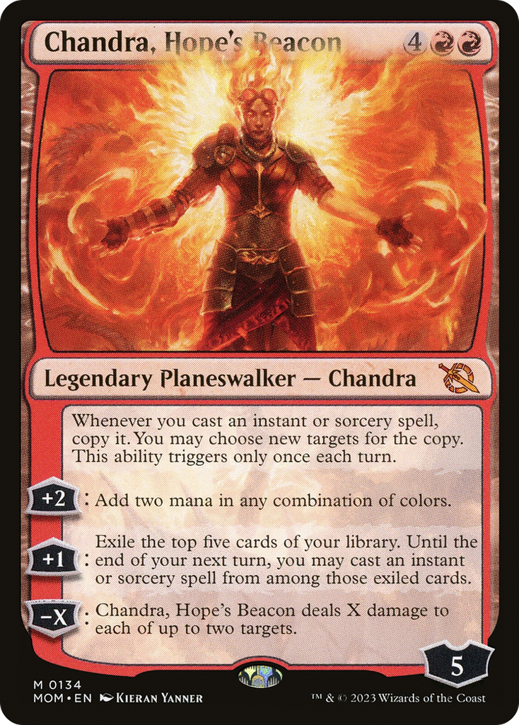 Magic: The Gathering - Chandra, Hope's Beacon - March of the Machine
