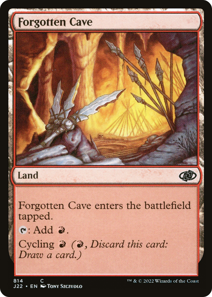 Magic: The Gathering - Forgotten Cave - Jumpstart 2022