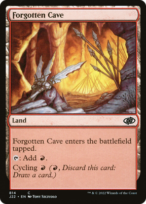 Magic: The Gathering - Forgotten Cave - Jumpstart 2022