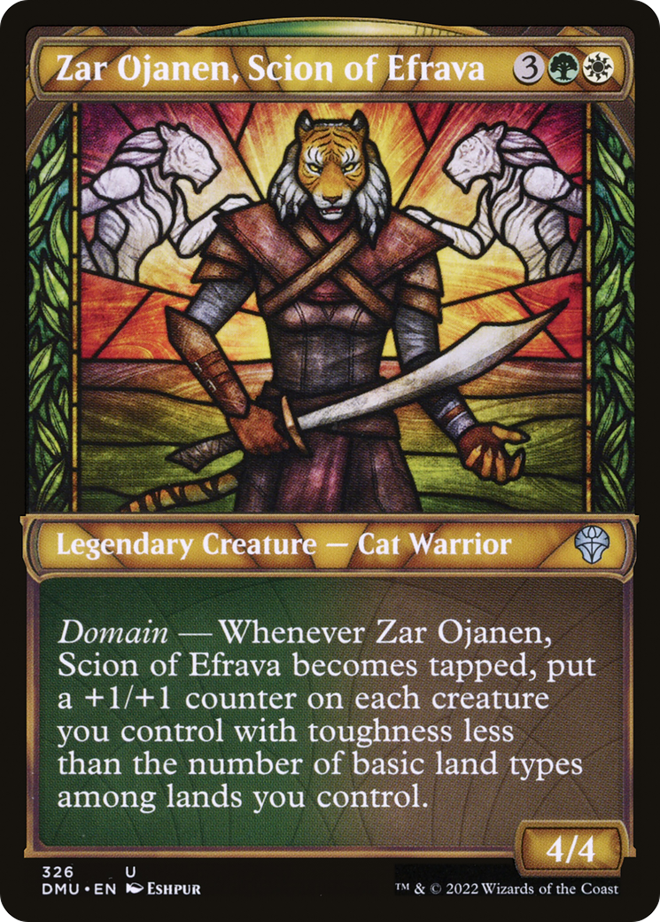 Magic: The Gathering - Zar Ojanen, Scion of Efrava Foil - Dominaria United