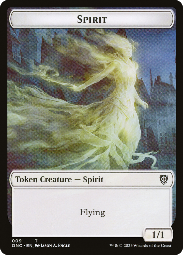 Magic: The Gathering - Spirit Token - Phyrexia: All Will Be One Commander Tokens
