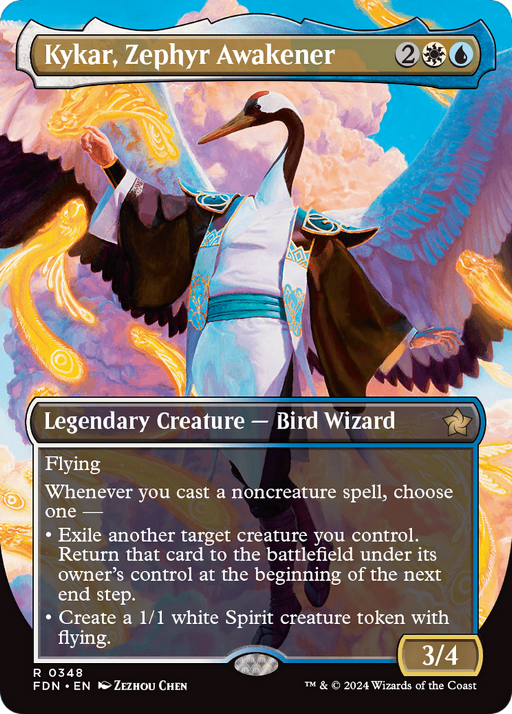 Magic: The Gathering - Kykar, Zephyr Awakener - Foundations