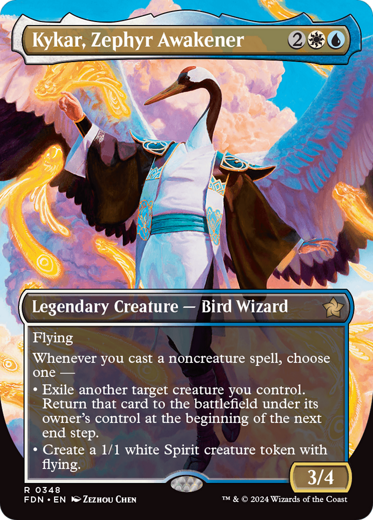 Magic: The Gathering - Kykar, Zephyr Awakener - Foundations