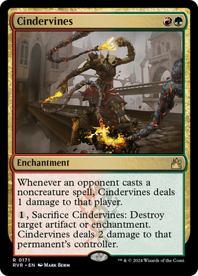 Magic: The Gathering - Cindervines Foil - Ravnica Remastered