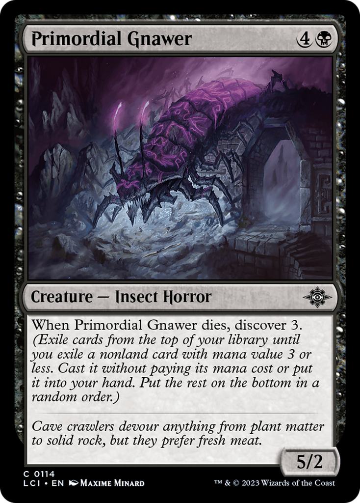 Magic: The Gathering - Primordial Gnawer - The Lost Caverns of Ixalan