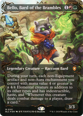 Magic: The Gathering - Bello, Bard of the Brambles Foil - Bloomburrow Commander