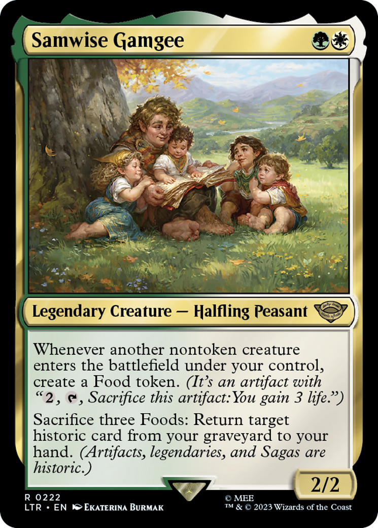 Magic: The Gathering - Samwise Gamgee - The Lord of the Rings: Tales of Middle-earth