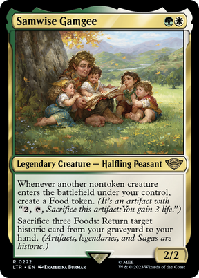Magic: The Gathering - Samwise Gamgee - The Lord of the Rings: Tales of Middle-earth