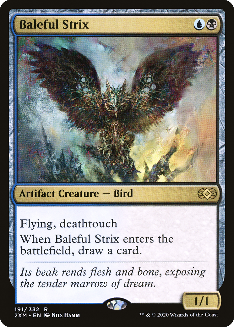 Magic: The Gathering - Baleful Strix Foil - Double Masters