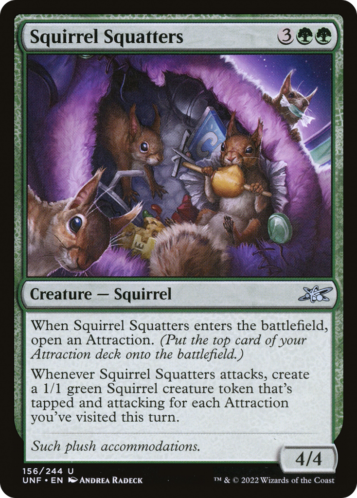 Magic: The Gathering - Squirrel Squatters - Unfinity