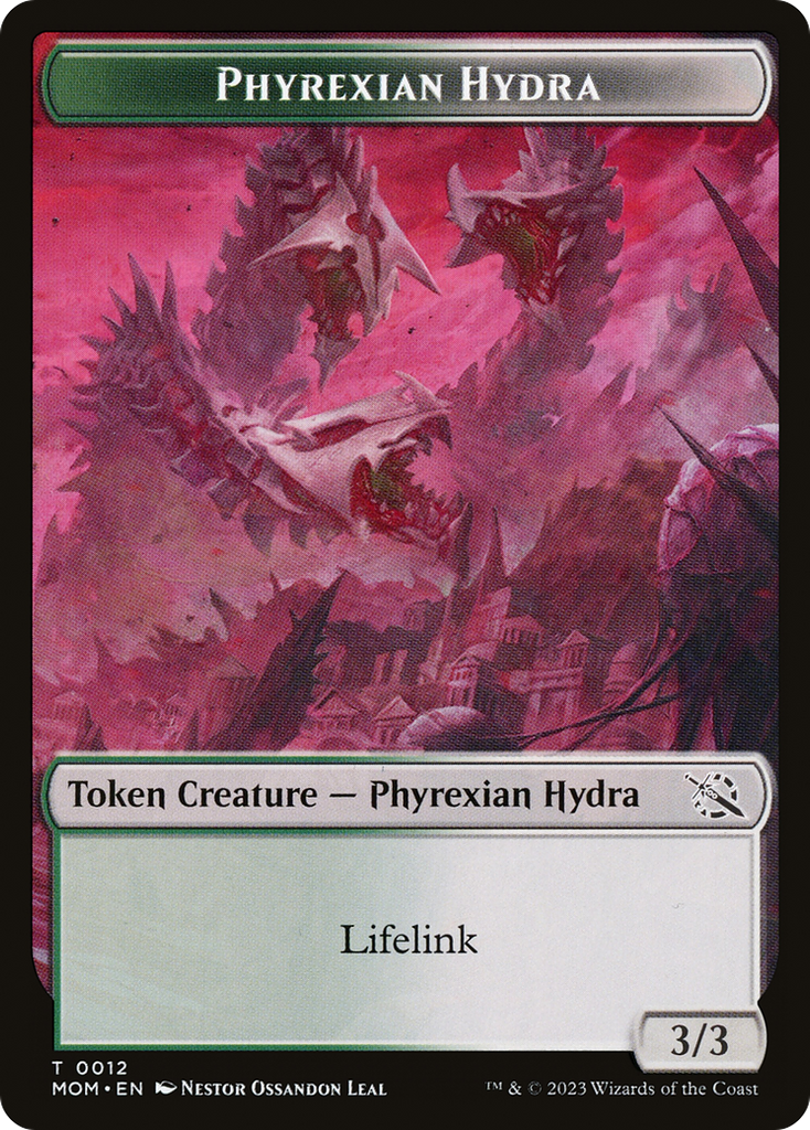 Magic: The Gathering - Phyrexian Hydra Token - March of the Machine Tokens