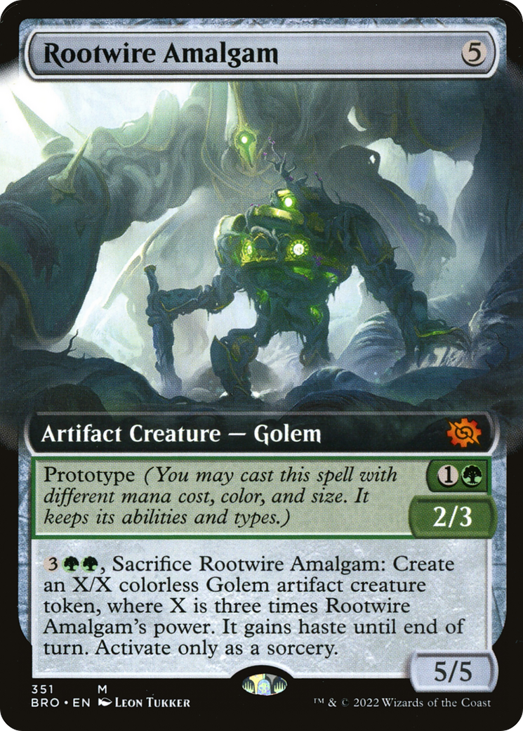 Magic: The Gathering - Rootwire Amalgam Foil - The Brothers' War