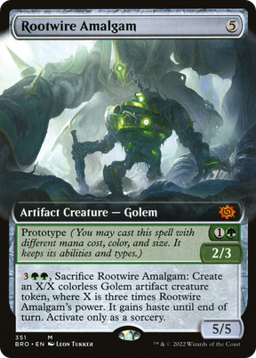 Magic: The Gathering - Rootwire Amalgam Foil - The Brothers' War