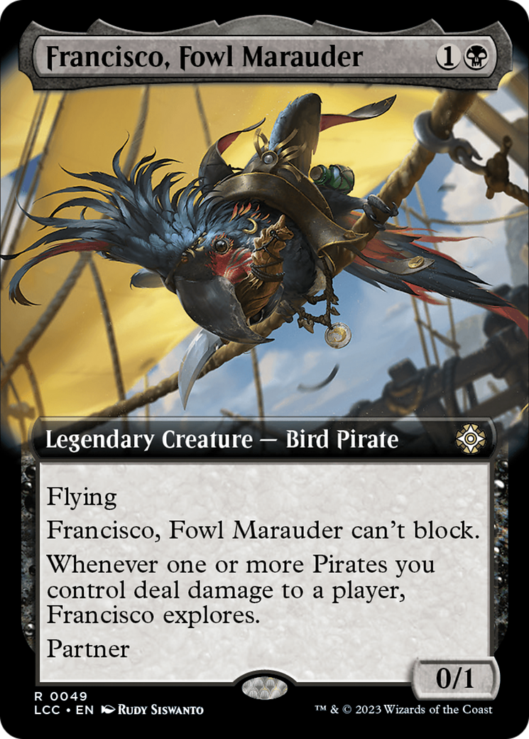 Magic: The Gathering - Francisco, Fowl Marauder - The Lost Caverns of Ixalan Commander
