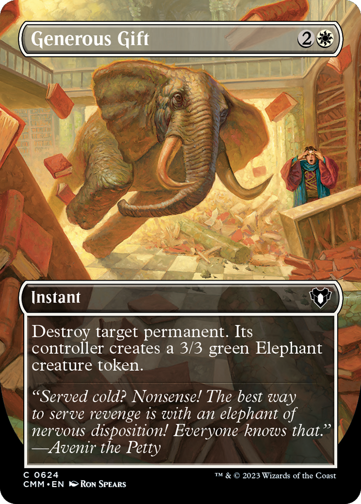 Magic: The Gathering - Generous Gift Foil - Commander Masters