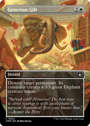 Magic: The Gathering - Generous Gift Foil - Commander Masters
