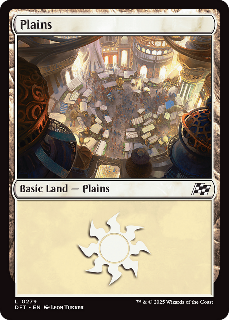 Magic: The Gathering - Plains - Aetherdrift