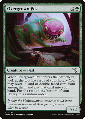 Magic: The Gathering - Overgrown Pest - March of the Machine