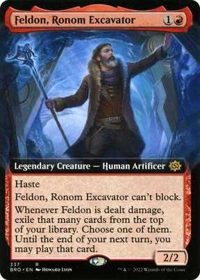 Magic: The Gathering - Feldon, Ronom Excavator Foil - The Brothers' War