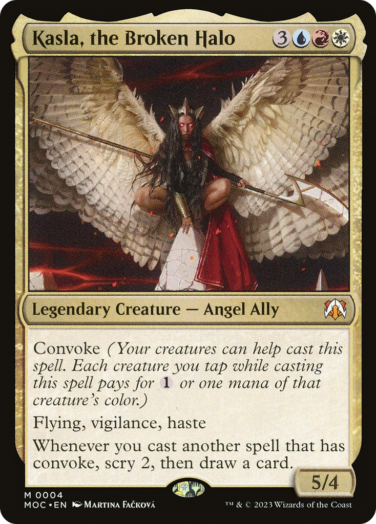 Magic: The Gathering - Kasla, the Broken Halo Foil - March of the Machine Commander