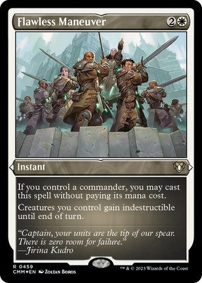 Magic: The Gathering - Flawless Maneuver Foil - Commander Masters