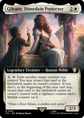 Magic: The Gathering - Gilraen, Dúnedain Protector - Tales of Middle-earth Commander