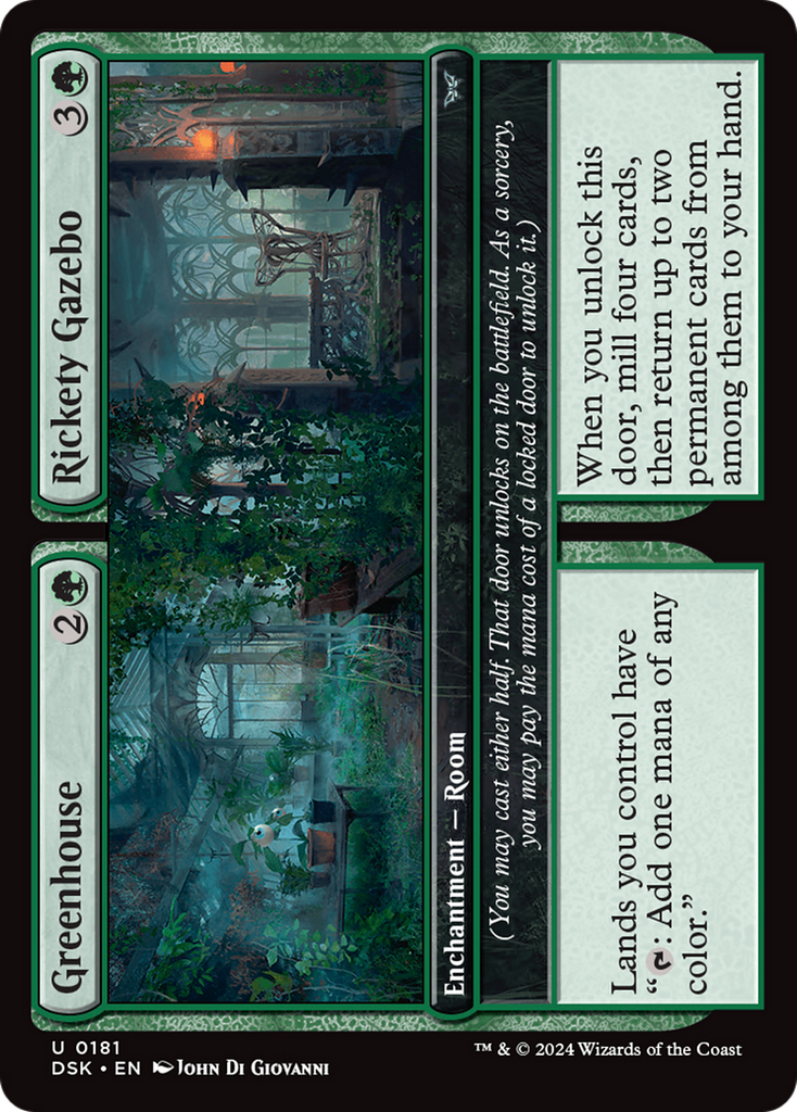 Magic: The Gathering - Greenhouse // Rickety Gazebo - Duskmourn: House of Horror