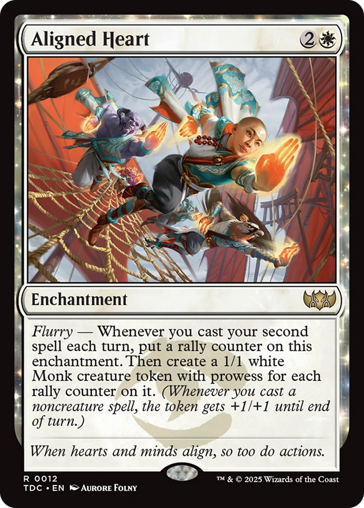 Magic: The Gathering - Aligned Heart - Tarkir: Dragonstorm Commander