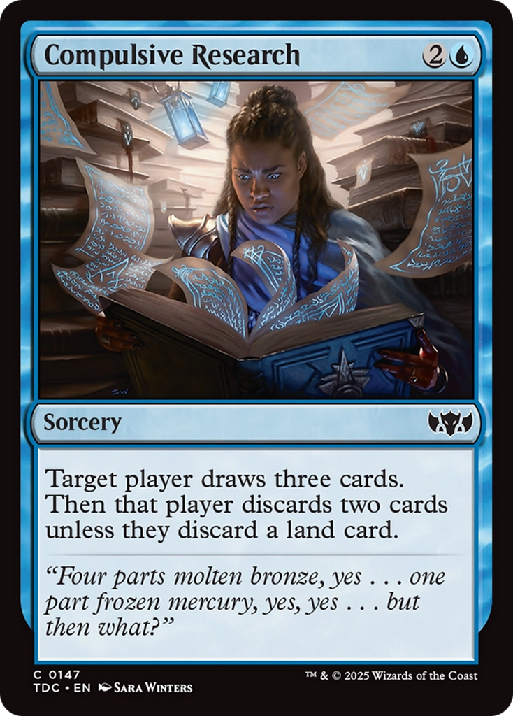 Magic: The Gathering - Compulsive Research - Tarkir: Dragonstorm Commander