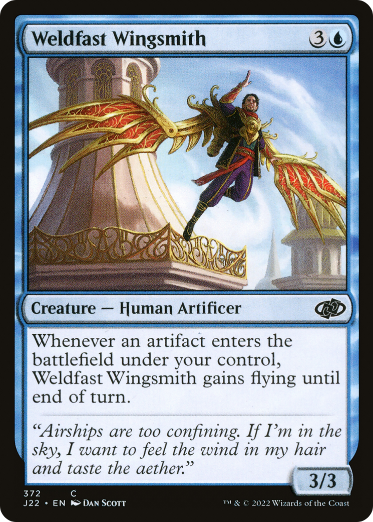 Magic: The Gathering - Weldfast Wingsmith - Jumpstart 2022