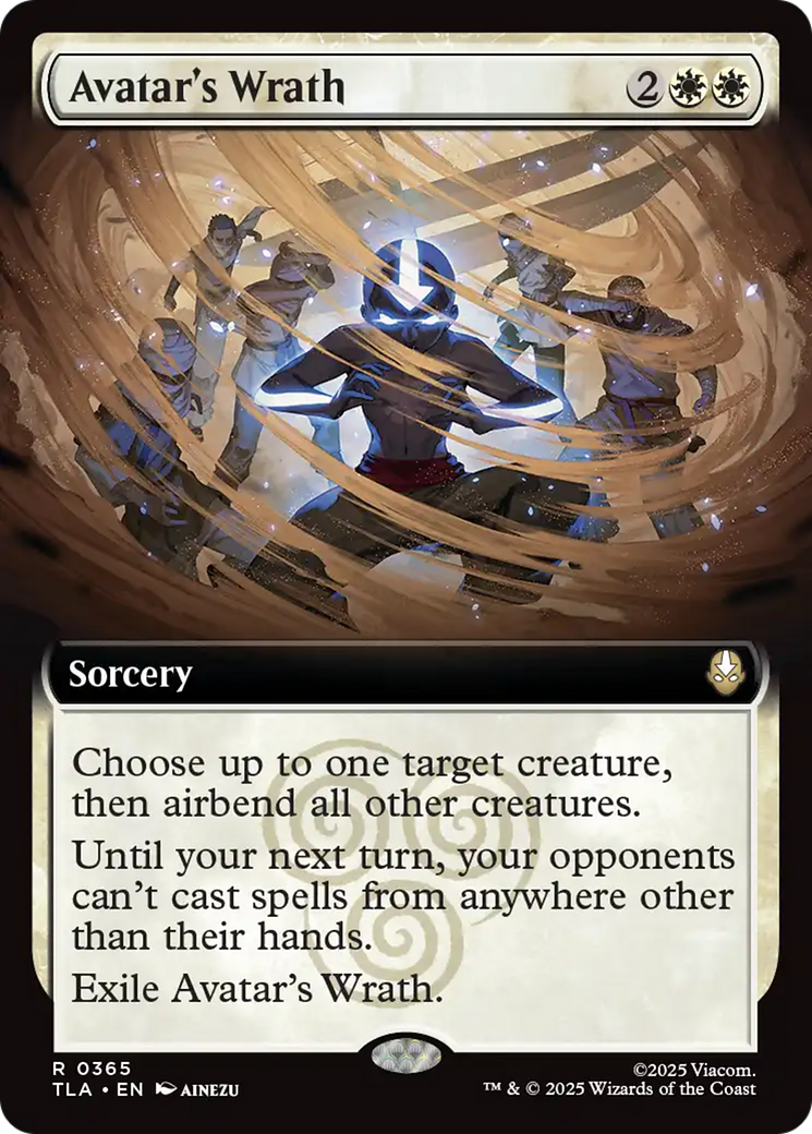 Magic: The Gathering - Avatar's Wrath Foil - Avatar: The Last Airbender