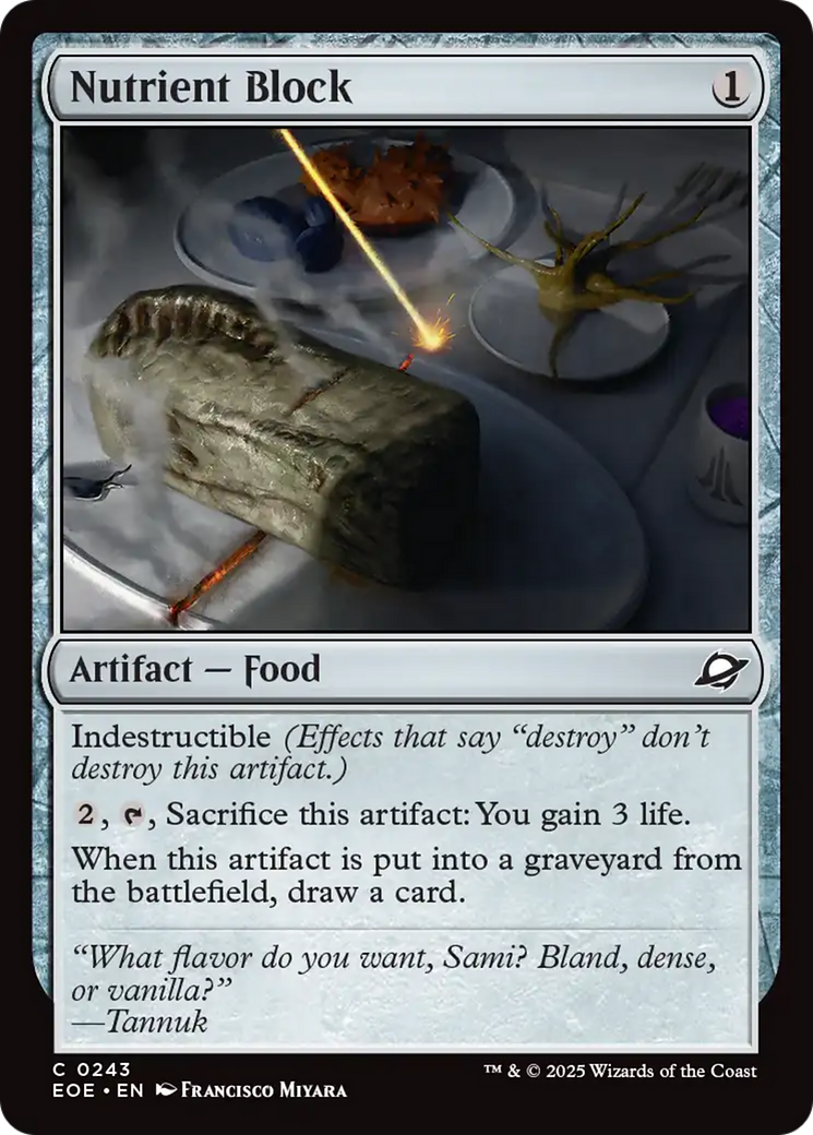 Magic: The Gathering - Nutrient Block - Edge of Eternities