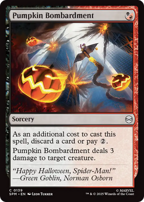 Magic: The Gathering - Pumpkin Bombardment - Marvel's Spider-Man