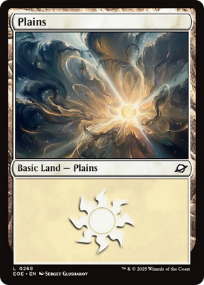 Magic: The Gathering - Plains - Edge of Eternities