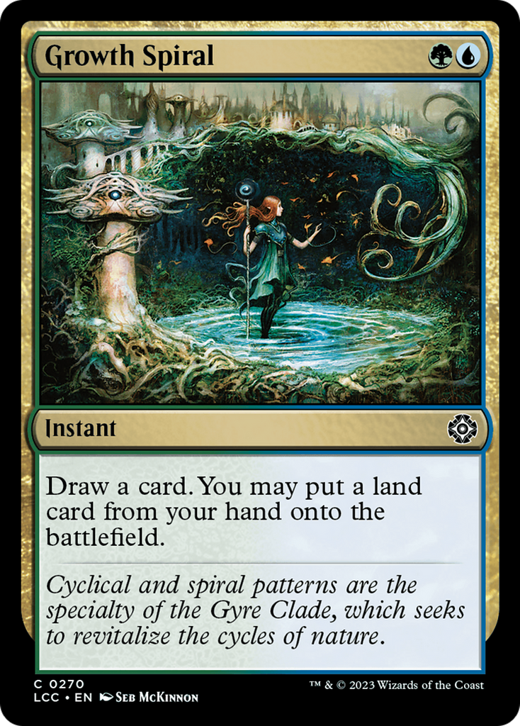 Magic: The Gathering - Growth Spiral - The Lost Caverns of Ixalan Commander