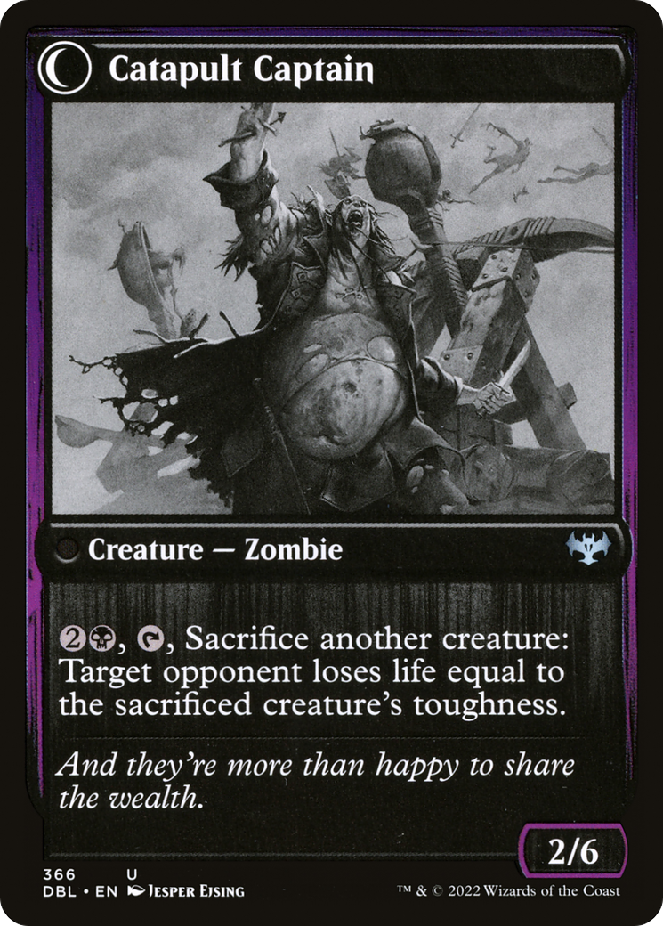 Magic: The Gathering - Catapult Fodder // Catapult Captain - Innistrad: Double Feature