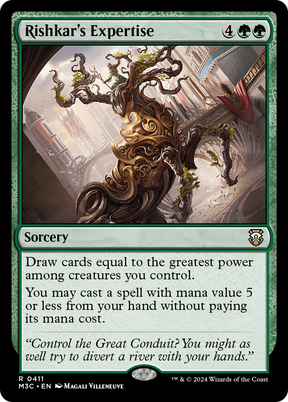 Magic: The Gathering - Rishkar's Expertise - Modern Horizons 3 Commander
