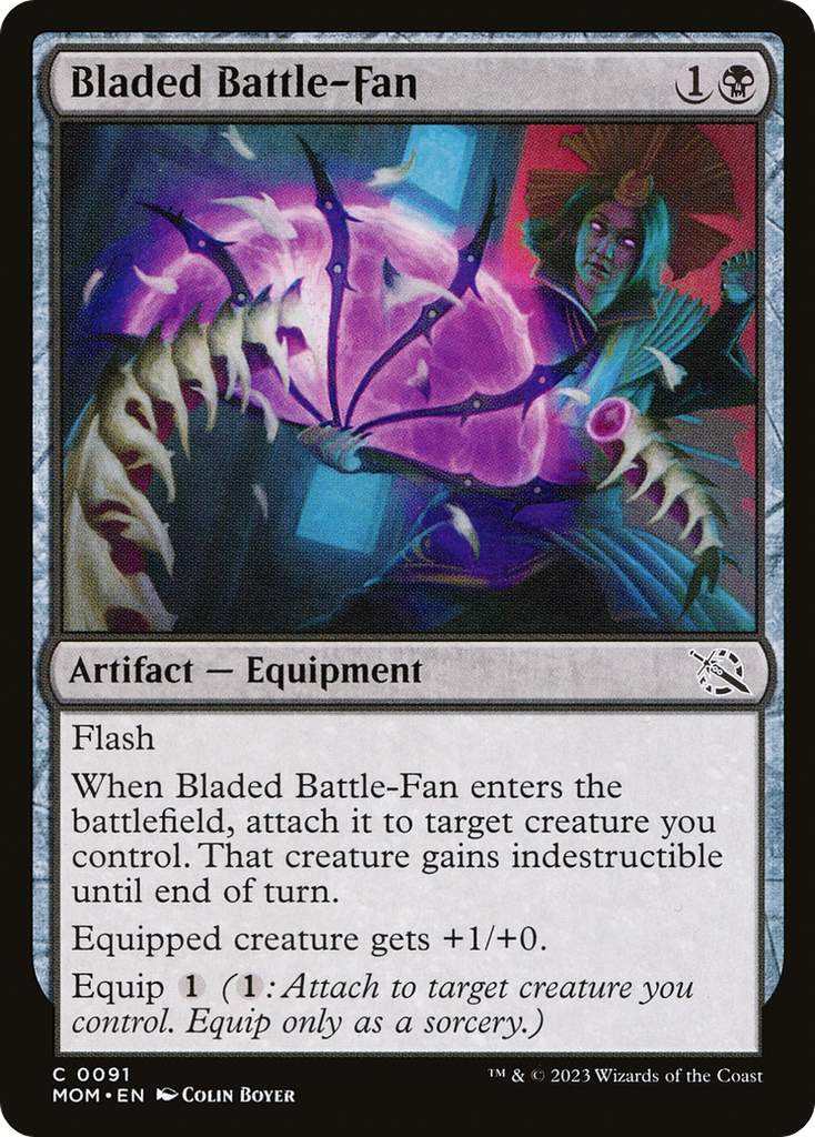 Magic: The Gathering - Bladed Battle-Fan - March of the Machine