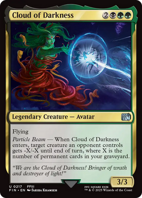 Magic: The Gathering - Cloud of Darkness Foil - Final Fantasy