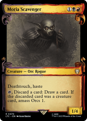 Magic: The Gathering - Moria Scavenger Foil - Tales of Middle-earth Commander